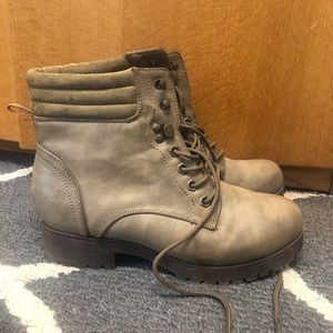 Olive Green Fall/ Winter Boots
